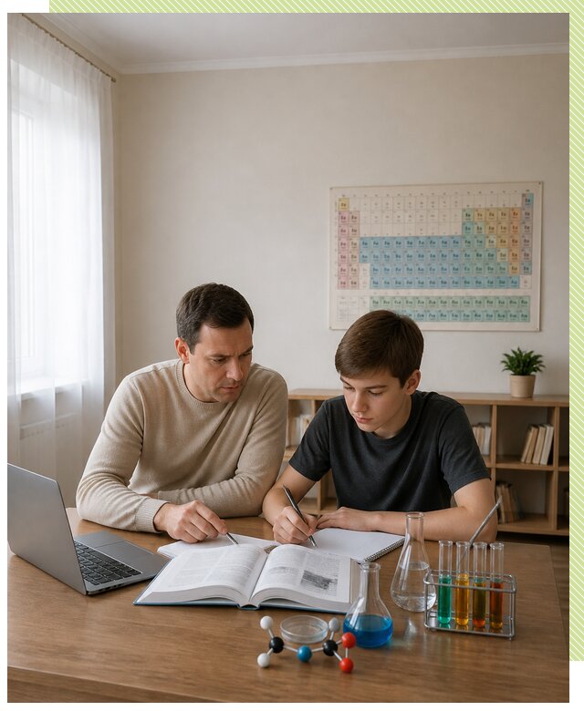 Репетитор по химии 8 класс в Курске по цене от 1251 р. | Репетитор-Кус